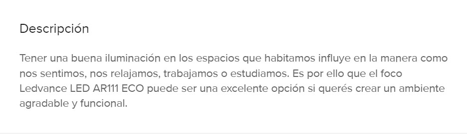 Lámpara Led AR111 12w 38º luz cálida Ledvance 