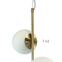 COLGANTE VERTICAL 2 LUCES H47