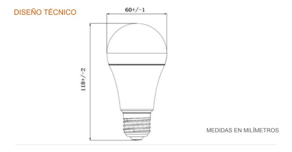 LÁMPARA LED 9W A60 E27 SENSOR DETECTOR DE MOVIMIENTO LUZ FRIA LEDVANCE