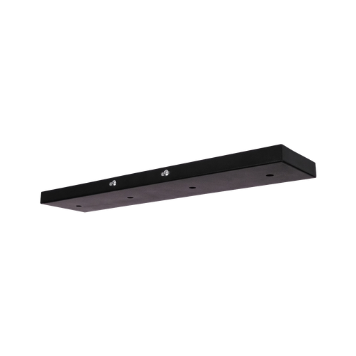 [691-234-NE] Base Rectangular 44cm (44x10 H2cm) 4 Luces para Cabezal o Spot Negro