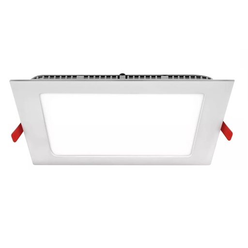 [Z66-679-CC5870B] Plafón Embutir 12W Cuadrado 17cm Luz Calido Akai